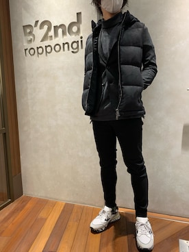 「surt（サート）のアイテム（パンツ）」を使った、_さん（メンズ・175cm）の秋コーディネート