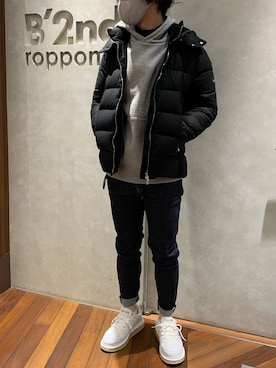 「TATRAS」｜「アイテム（ジャケット/アウター）」を使った、_さん（メンズ・175cm）の冬コーディネート