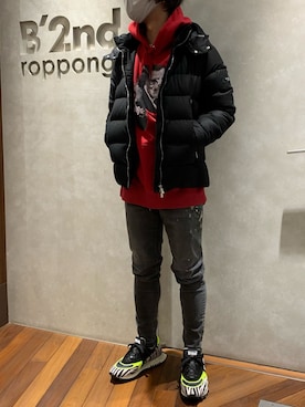 「TATRAS」｜「アイテム（ジャケット/アウター）」を使った、_さん（メンズ・175cm）の冬コーディネート