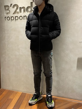 「TATRAS」｜「アイテム（ジャケット/アウター）」を使った、_さん（メンズ・175cm）の冬コーディネート