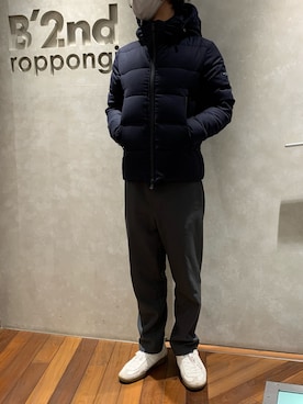 「TATRAS」｜「アイテム（ジャケット/アウター）」を使った、_さん（メンズ・175cm）の冬コーディネート