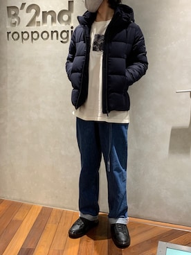 「TATRAS」｜「アイテム（ジャケット/アウター）」を使った、_さん（メンズ・175cm）の冬コーディネート