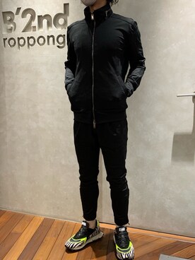 「B'2nd（ビーセカンド）のアイテム」を使った、_さん（メンズ・175cm）の冬コーディネート