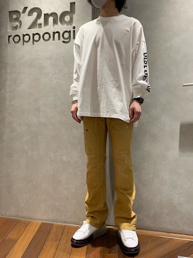 「surt（サート）のアイテム」を使った、_さん（メンズ・175cm）の冬コーディネート