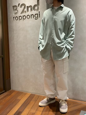 「LUSOR（ルーソル）のアイテム」を使った、_さん（メンズ・175cm）の春コーディネート