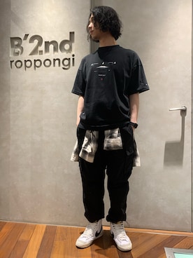 「LUSOR（ルーソル）のアイテム」を使った、_さん（メンズ・175cm）の春コーディネート