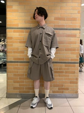 「MARCOMONDE（マルコモンド）のアイテム」を使った、_さん（メンズ・175cm）の春コーディネート