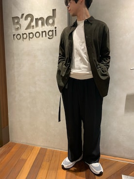 「ファッションの力を信じよう」｜「アイテム（レッグウェア）」を使った、_さん（メンズ・175cm）の春コーディネート