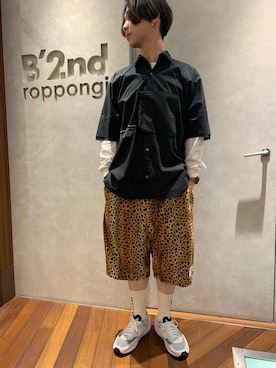 「POLIQUANT（ポリクアント）のアイテム」を使った、_さん（メンズ・175cm）の春コーディネート