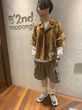 「MESS THE MAN.（メスザマン）のアイテム」を使った、_さん（メンズ・175cm）の春コーディネート