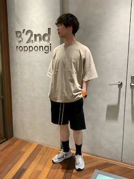 「LUSOR（ルーソル）のアイテム（パンツ）」を使った、_さん（メンズ・175cm）の夏コーディネート