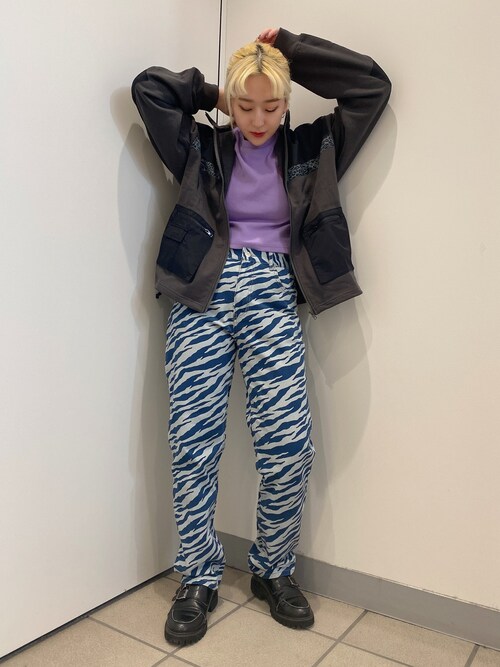 X Girl 原宿mikuさんのブルゾンを使ったコーディネート Zozotown