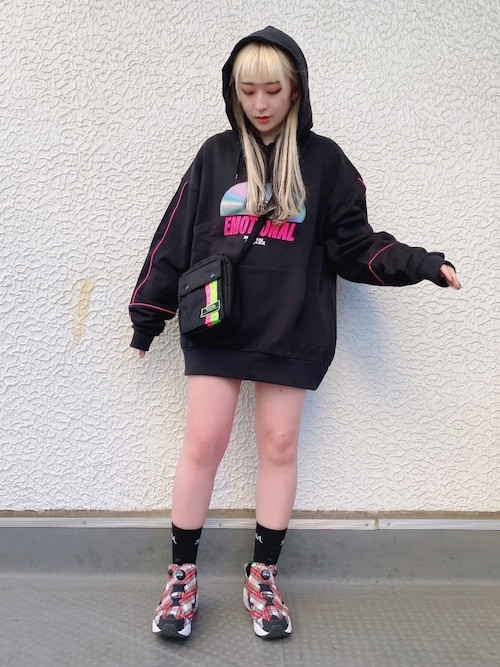 Miku X Girl 原宿 X Girlのパーカーを使ったコーディネート Wear