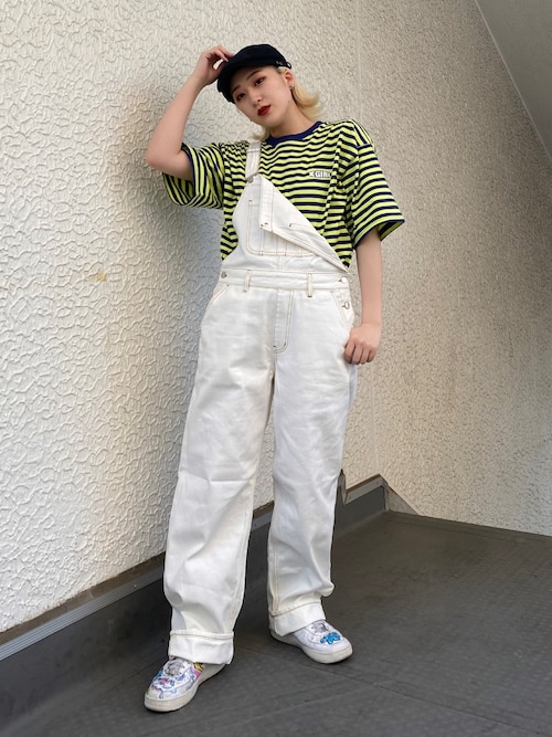 X Girl 原宿mikuさんのつなぎ オールインワンを使ったコーディネート Zozotown