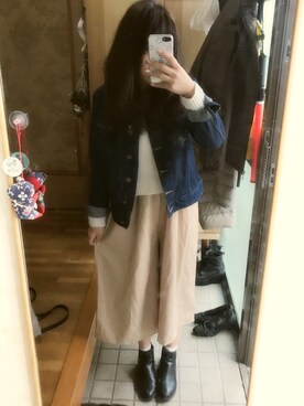 umi**さん（レディース・154cm）の春コーディネート