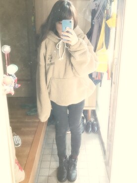 umi**さん（レディース・154cm）の冬コーディネート