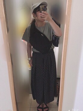 umi**さん（レディース・154cm）の夏コーディネート