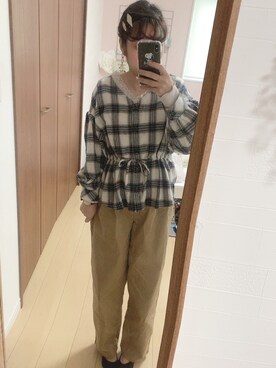 umi**さん（レディース・154cm）の秋コーディネート