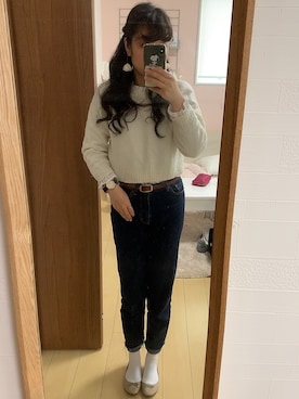 umi**さん(レディース・154cm)の冬コーディネート