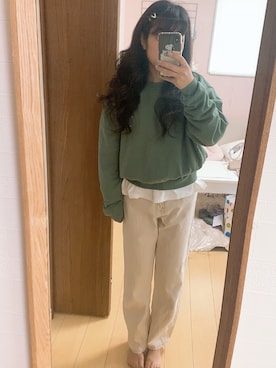 「HEAD（ヘッド）のアイテム」を使った、umi**さん（レディース・154cm）の春コーディネート