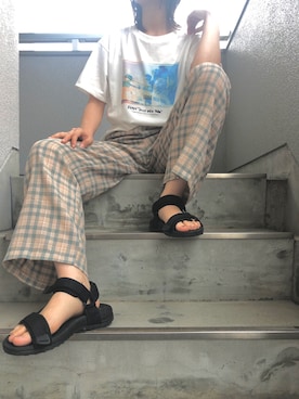 きのこのこさん(レディース・167cm)の夏コーディネート