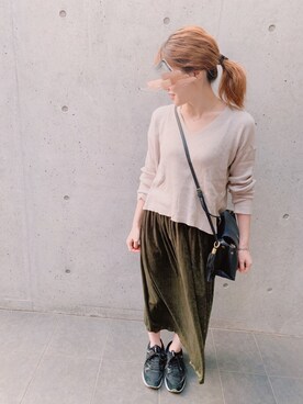 Arisaさん（レディース・151cm）の秋コーディネート