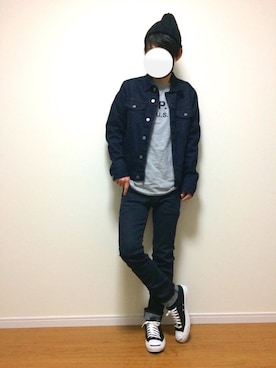 おやびんさん(メンズ・170cm)の冬コーディネート