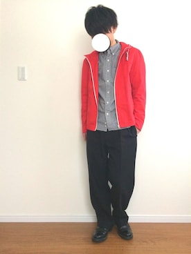 「A.P.C.（アーペーセー）のアイテム（ブーツ）」を使った、おやびんさん（メンズ・170cm）の春コーディネート