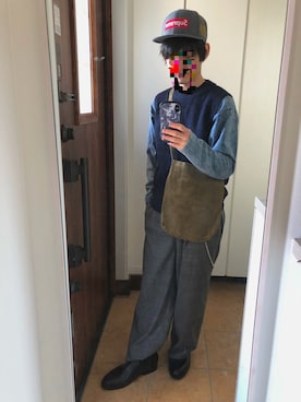 「SHIPS JET BLUE（シップスジェットブルー）のアイテム（ブーツ）」を使った、おやびんさん（メンズ・170cm）の春コーディネート