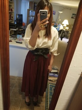 「BCBG（ビーシービージー）のアイテム」を使った、ruiさん（レディース・153cm）の秋コーディネート