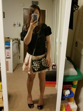 「ALEXIS（アレクシス）のアイテム」を使った、ruiさん（レディース・153cm）の秋コーディネート