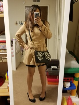 「BCBG（ビーシービージー）のアイテム」を使った、ruiさん（レディース・153cm）の秋コーディネート