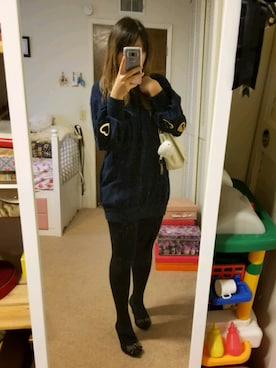 「BCBG（ビーシービージー）のアイテム」を使った、ruiさん（レディース・153cm）の冬コーディネート