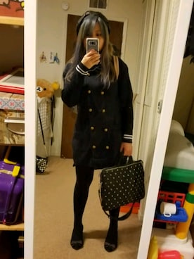 「BCBG（ビーシービージー）のアイテム」を使った、ruiさん（レディース・153cm）の秋コーディネート