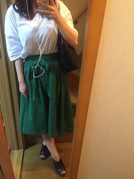 m❤︎さん（レディース・154cm）の夏コーディネート