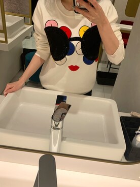 「Alice and Olivia（アリスオリヴィア）のアイテム」を使った、m❤︎さん（レディース・154cm）の冬コーディネート