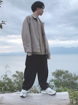 カバーオールを使った マッシュ の人気ファッションコーディネート Wear