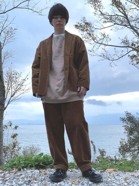 「2021年」｜「アイテム（アクセサリー）」を使った、nissyさん（メンズ・167cm）の冬コーディネート