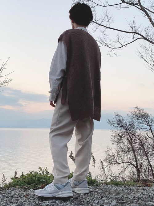 Nissy New Balanceのスニーカーを使ったコーディネート Wear