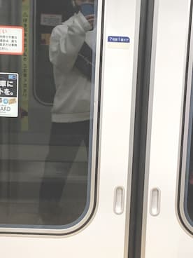 「Champion（チャンピオン）のアイテム（ボディバッグ/ウエストポーチ）」を使った、takeさん（メンズ・165cm）の秋コーディネート