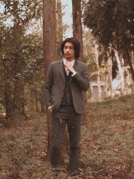 「Instagram: Takwaitam」｜TWai Tamさん（メンズ・183cm）の冬コーディネート