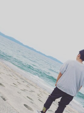 「Studiosevenのアイテム（ソックス/靴下、ブラック系）」を使った、soutaさん（メンズ）の秋コーディネート