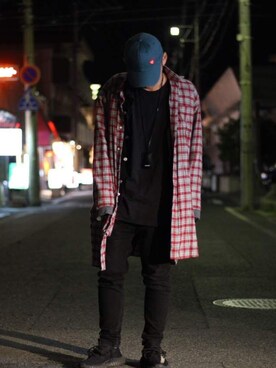 「AMBUSH（アンブッシュ）のアイテム（アクセサリー、ブラック系）」を使った、soutaさん（メンズ）の春コーディネート