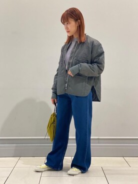 「FIVEBROTHER（ファイブブラザー）のアイテム」を使った、あおのさん（レディース・160cm）の冬コーディネート