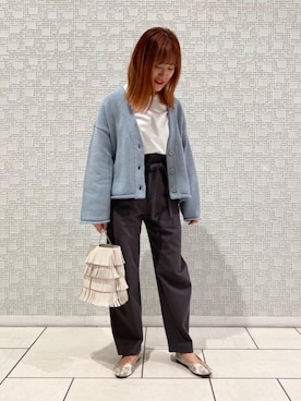 「BE-KILLY（ビーキリー）のアイテム」を使った、あおのさん（レディース・160cm）の冬コーディネート