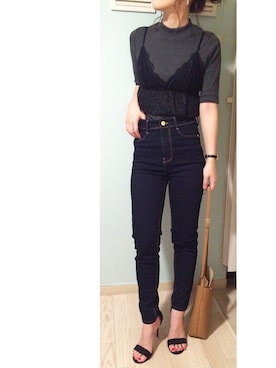 chieさん（レディース・150cm）の春コーディネート