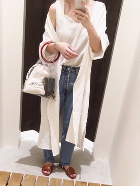 「Startrick（スタートリック）のアイテム」を使った、chieさん（レディース・150cm）の夏コーディネート