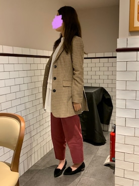 Chiakiさん（レディース・159cm）の冬コーディネート