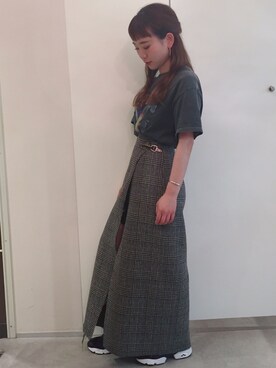 佳帆里さん（レディース・150cm）の秋コーディネート