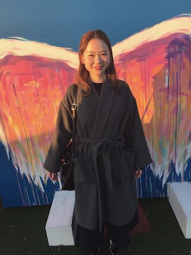 佳帆里さん（レディース・150cm）の秋コーディネート